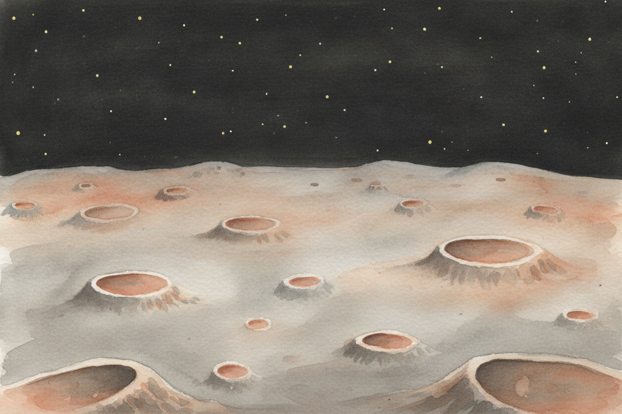 So what if we got rid of the air entirely? On Earth that's hard. But ++the Moon++ already did it for us. The Moon has al