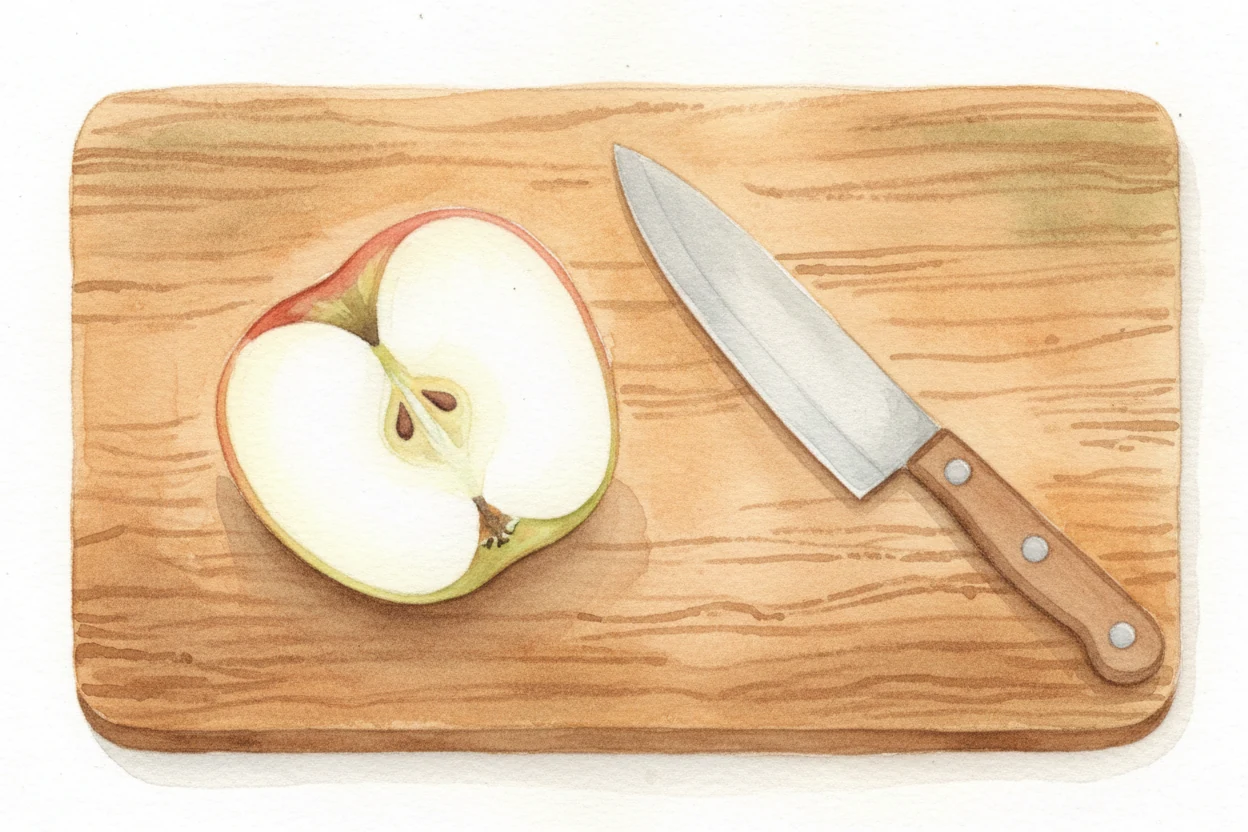 Why do apples turn brown after cutting?
