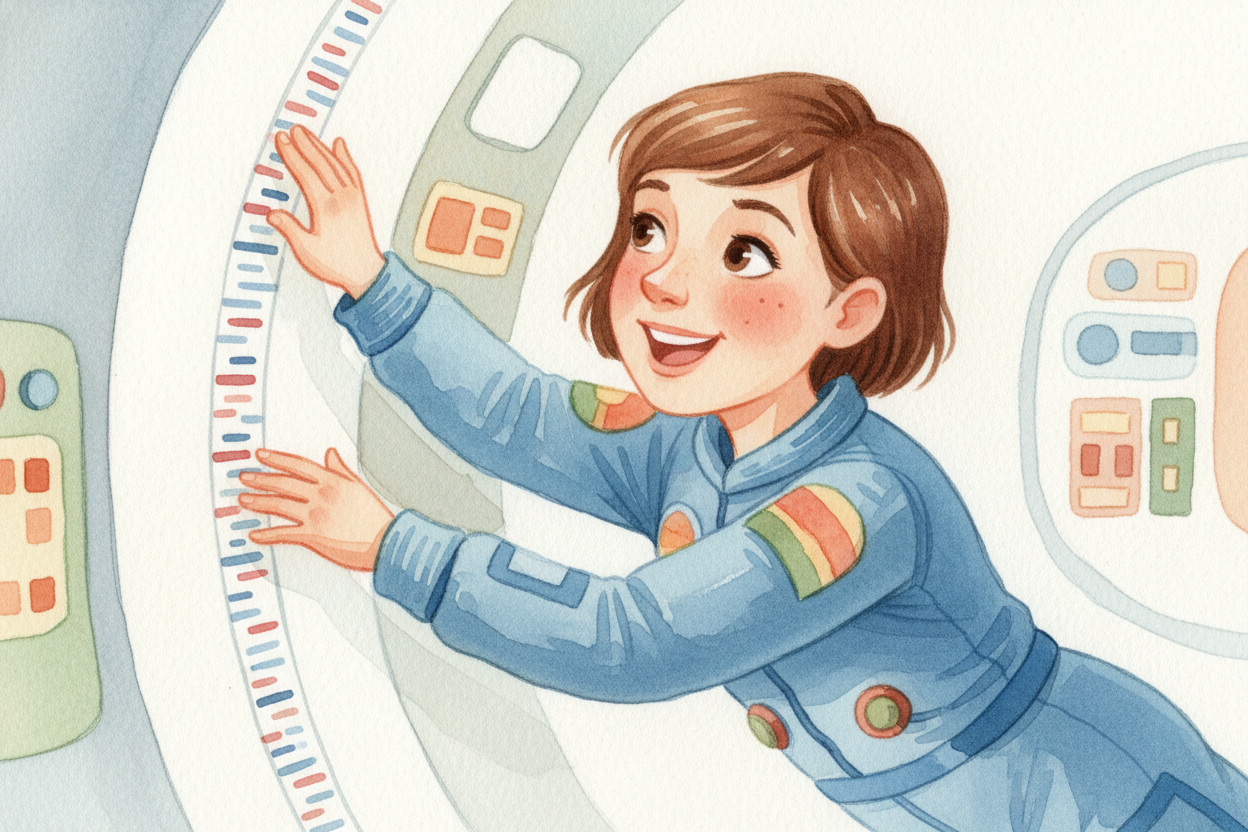 You've probably heard this wild fact: astronauts grow taller in space. ~~Not a little taller~~ — we're talking **two or 