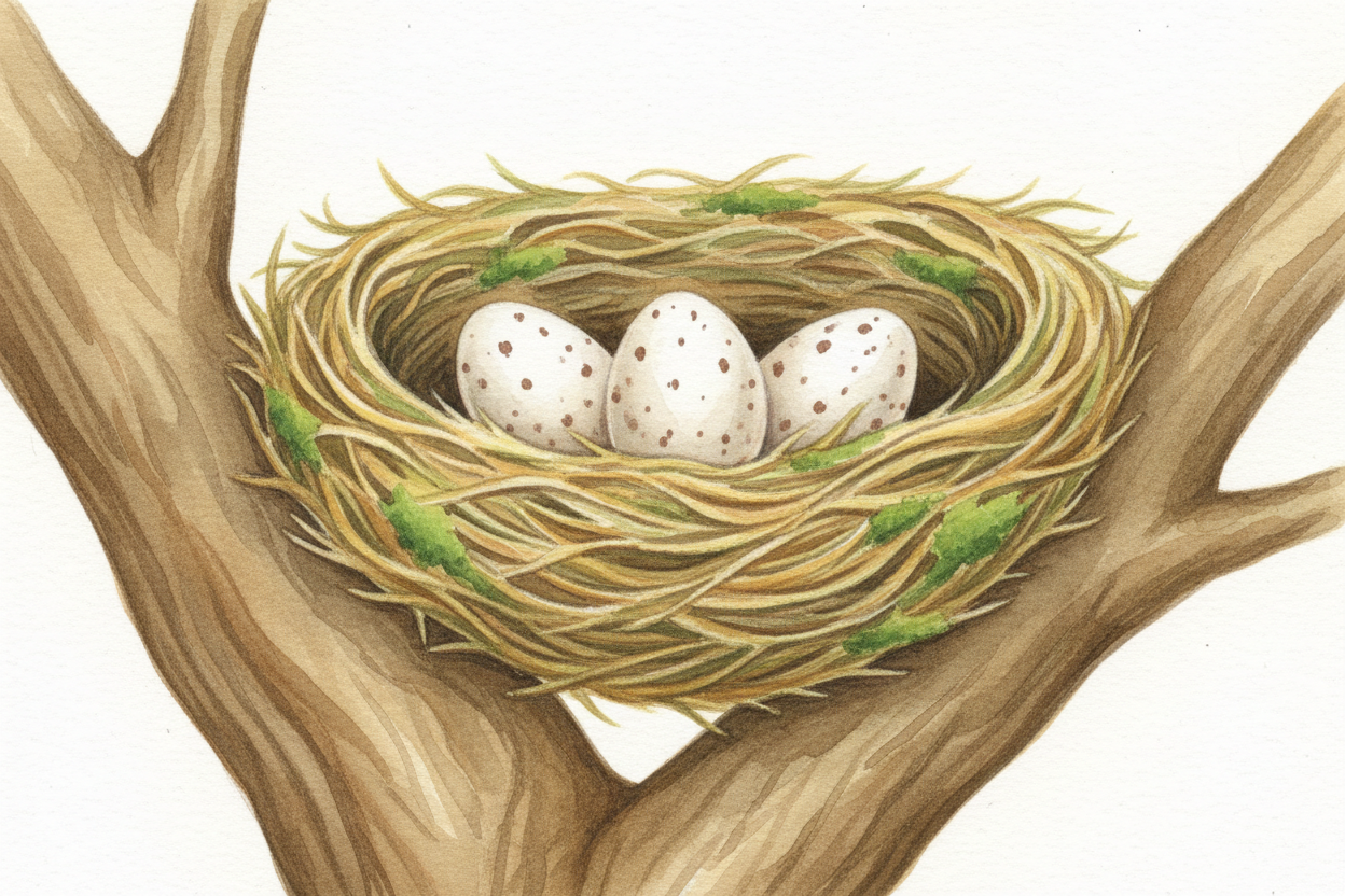 ~~The short answer:~~ eggs. Bird eggs have hard shells, but they're still fragile — drop one on bare rock or dirt and yo