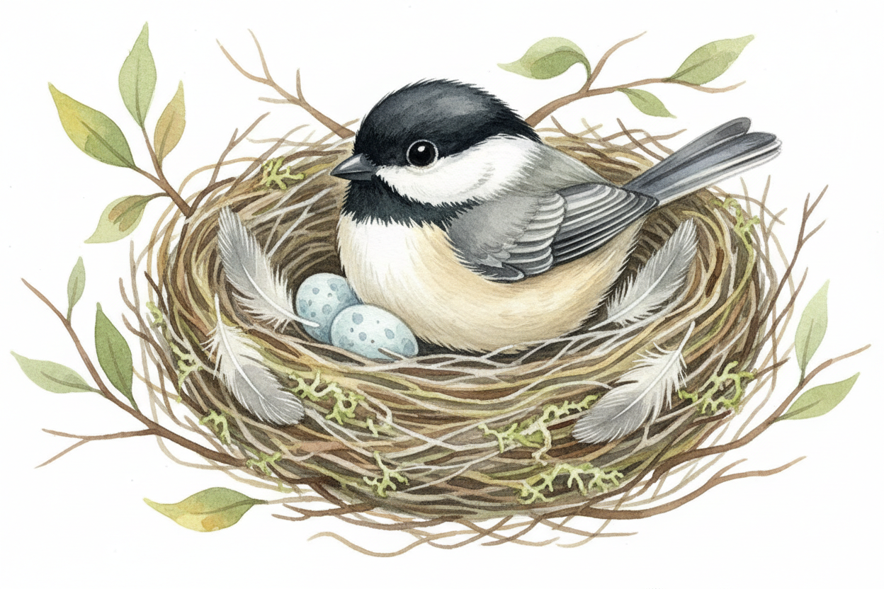 ~~But protection goes beyond cushioning.~~ Eggs need warmth to develop — *the parent bird's body heat has to stay trappe