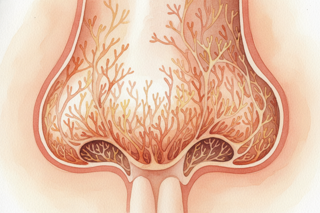 Start with the basics: inside every dog's nose are millions of scent receptors — tiny cells that grab smell molecules fr