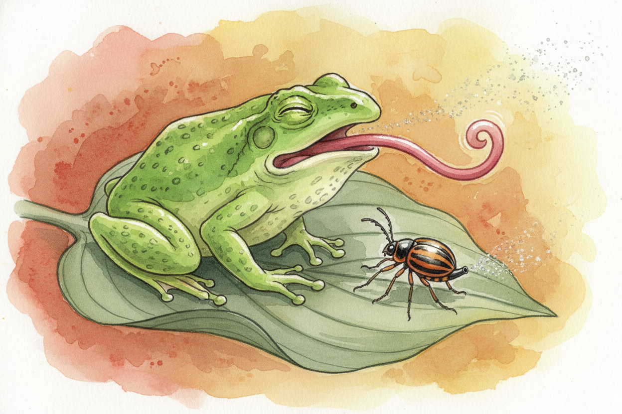 For an ant, a frog, or a bird, ~~this spray is a nightmare~~. **The boiling temperature burns**. The chemicals sting and