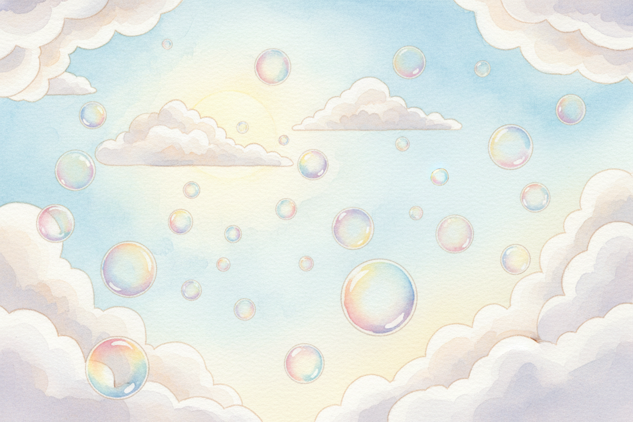 ~~So the next time someone asks~~ why bubbles are round, you can tell them: **bubbles are just doing the math**. They're