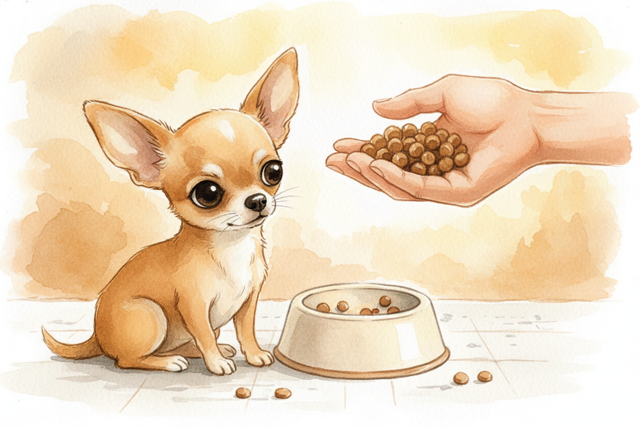 Low blood sugar can cause it too. Because they're so tiny and burn energy so fast, ++Chihuahuas++ can run low on fuel be