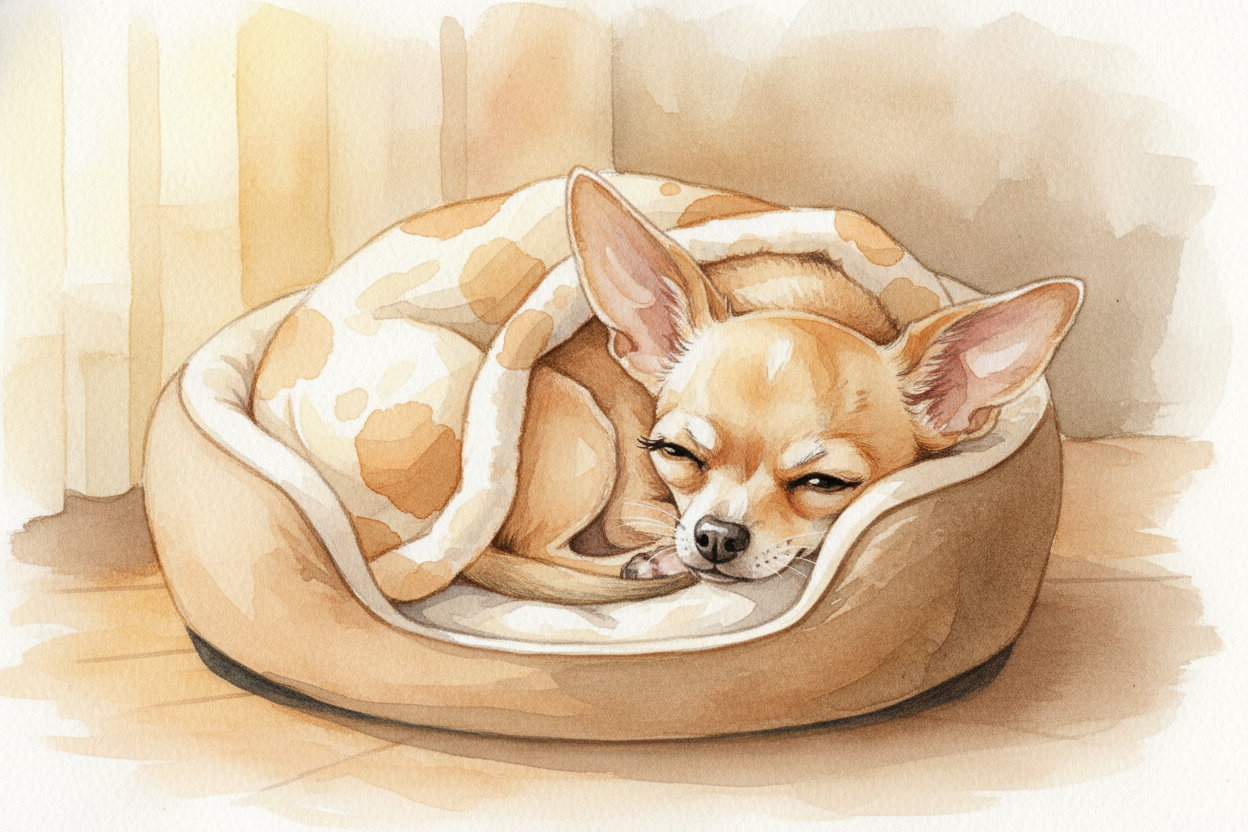 So Chihuahuas shiver for the same reasons we do — cold, excitement, fear, hunger — just ~~WAY more often~~, because they