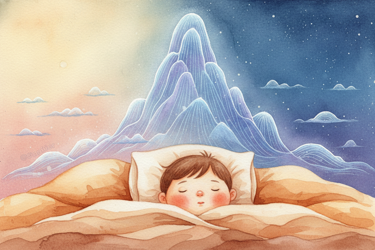 ~~Here's where sleep comes in.~~ Your body releases growth hormone all day long, in little pulses. But at night, during 