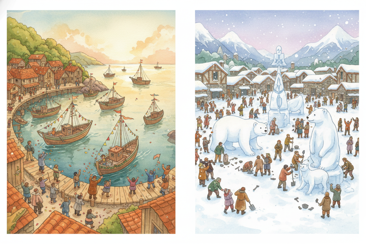 Traditions are **like a community's fingerprint** — ~~no two are exactly the same~~ because no two communities have the 