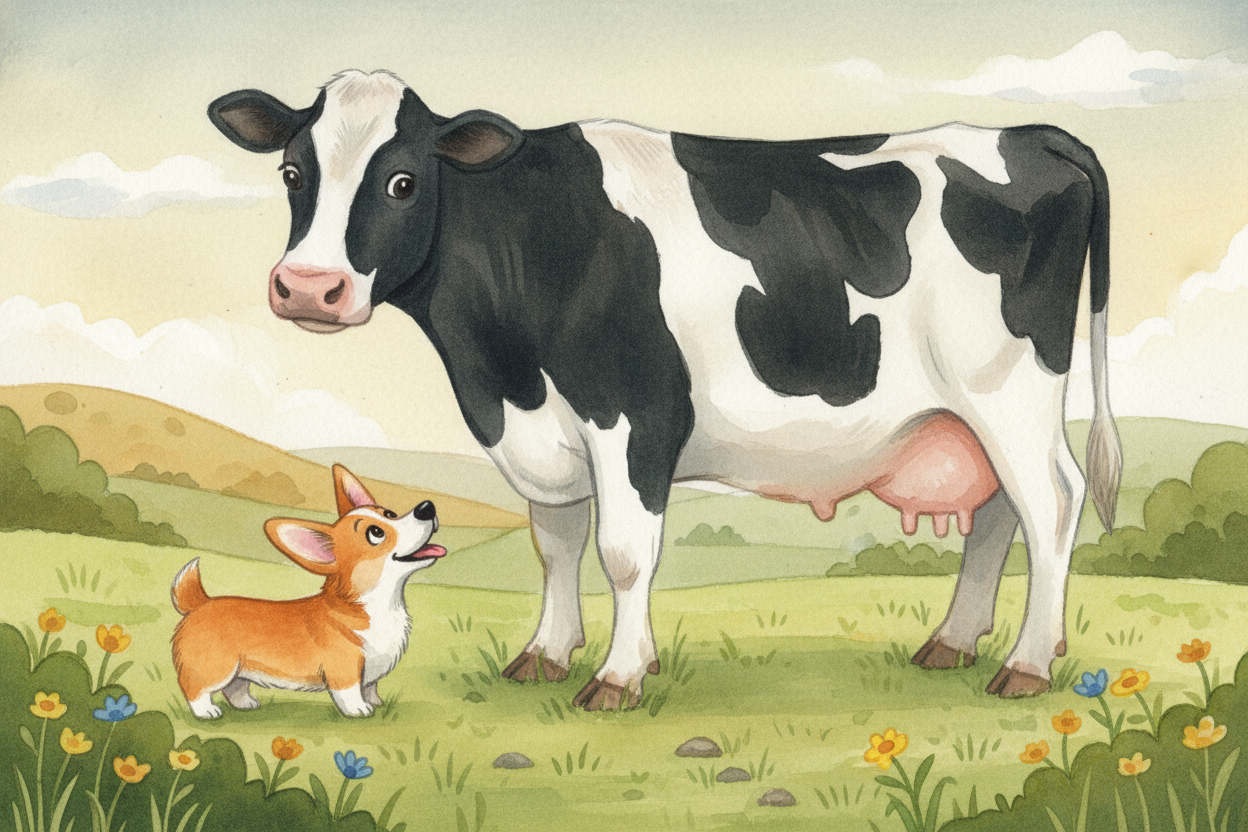 Look at a ++Corgi++ and you might wonder: how does this tiny dog with **legs like sausages** boss around cattle that wei