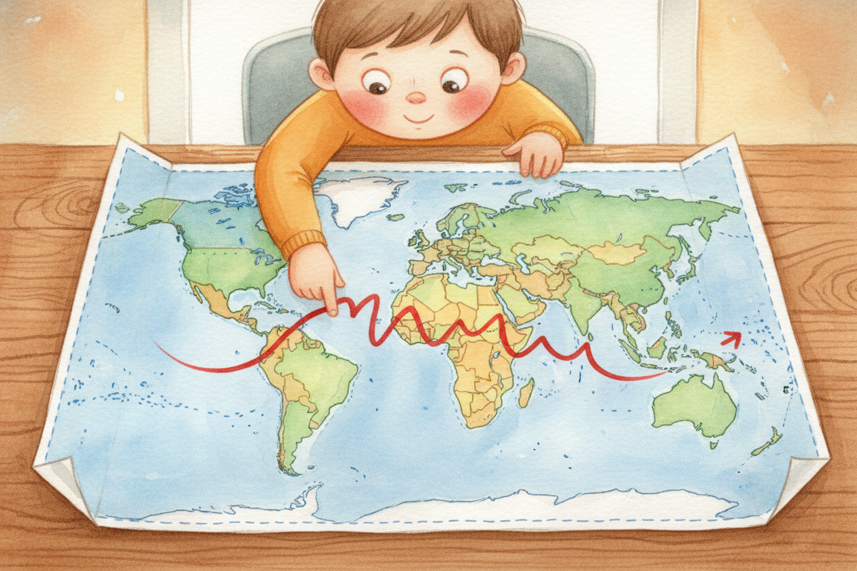 ~~Look at a map~~ and you'll see lines everywhere — squiggly ones following rivers, straight ones slicing through desert