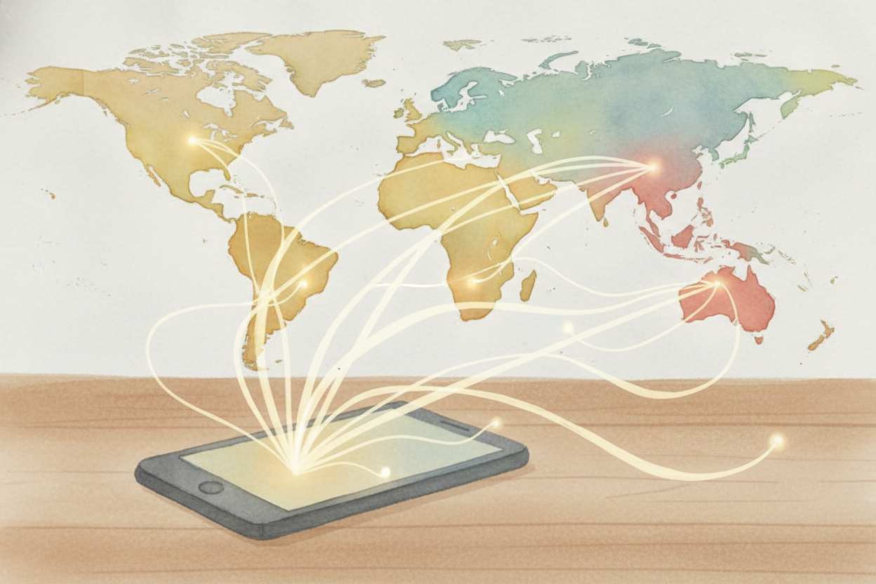 Trade also makes things cheaper. Imagine if every country had to make its own smartphones from scratch — mining the meta
