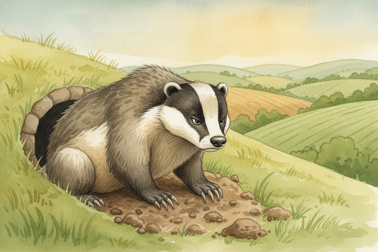 It starts in ++Germany++, about 600 years ago. Farmers had a problem: badgers. Badgers dug deep tunnels under fields and