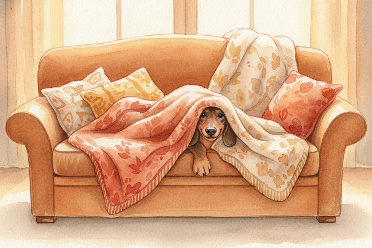 Today, most ++Dachshunds++ never see a badger. They're *couch dogs, lap dogs, Instagram stars*. ~~But their bodies still