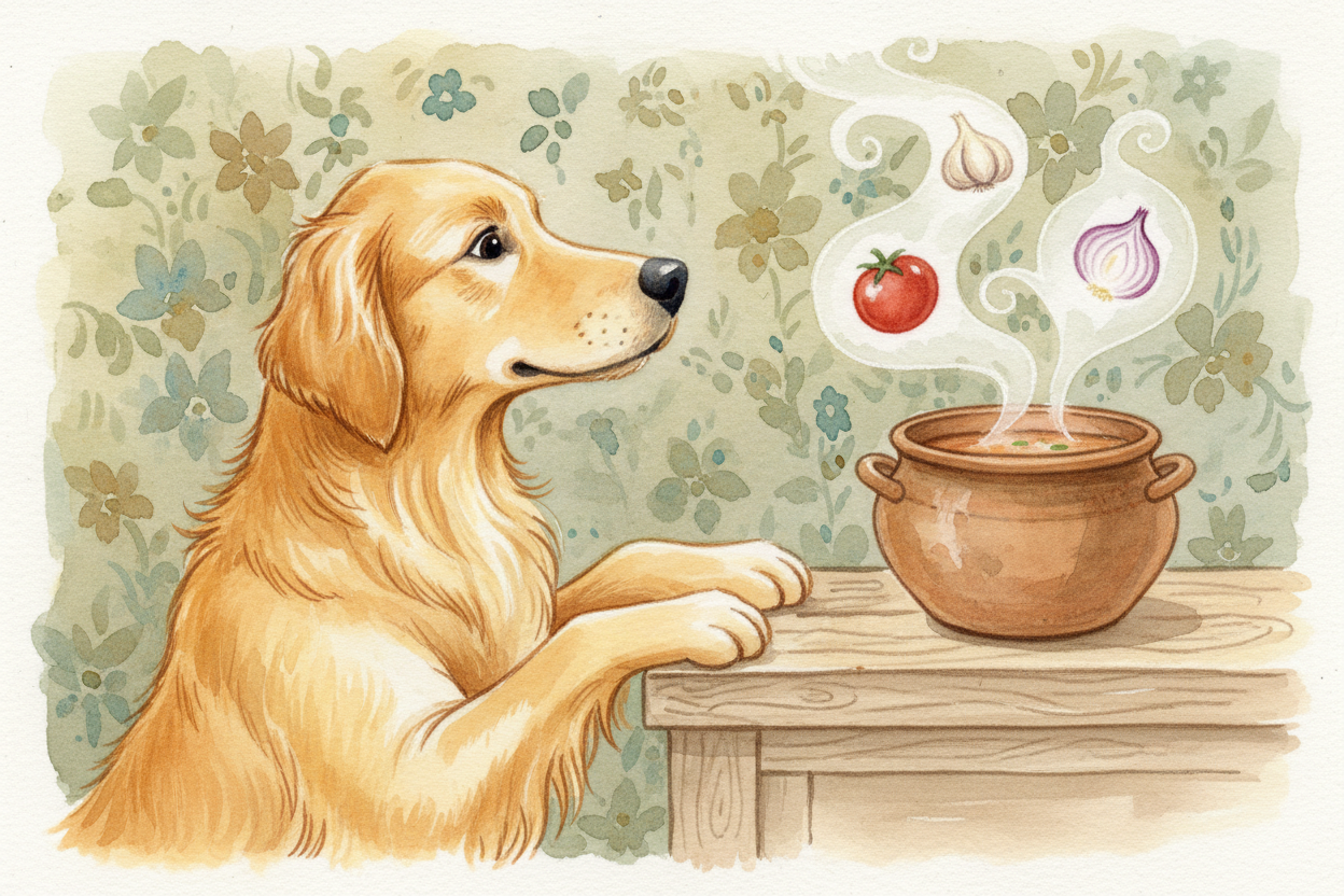 ~~But it's not just quantity.~~ Dogs breathe differently than you do when they sniff. They pull air into a **separate sc