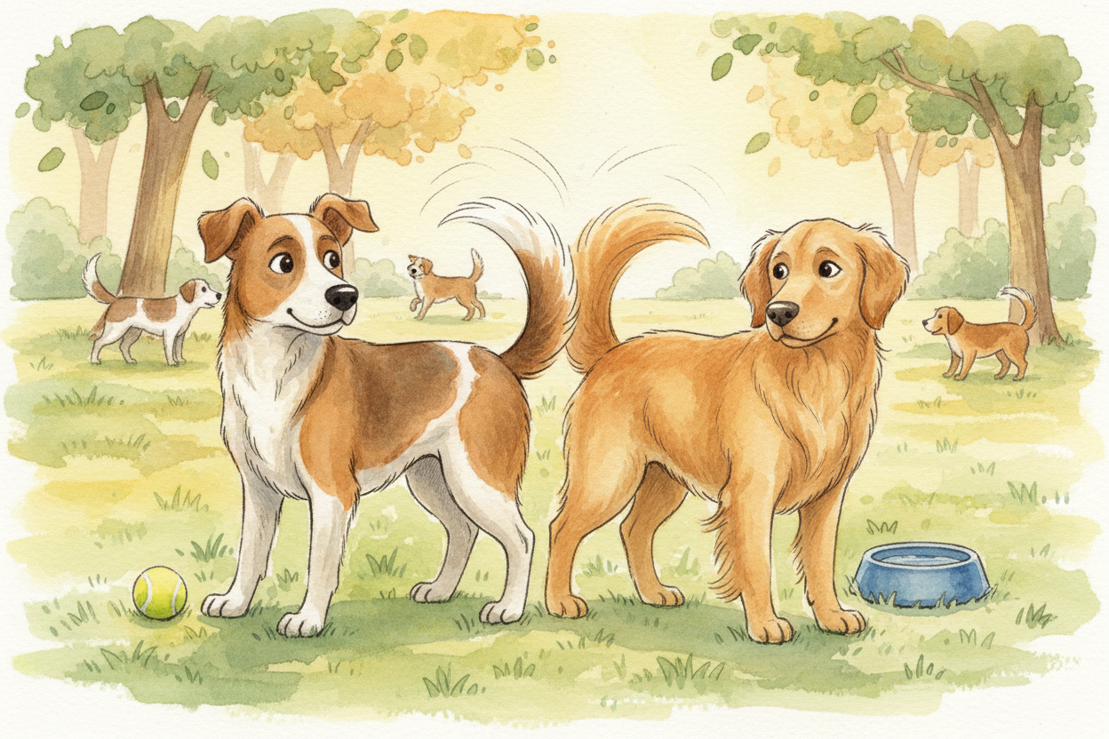 Then there's the ~~butt-sniffing thing~~, which mortifies you at the dog park but is perfectly polite in dog culture. Do