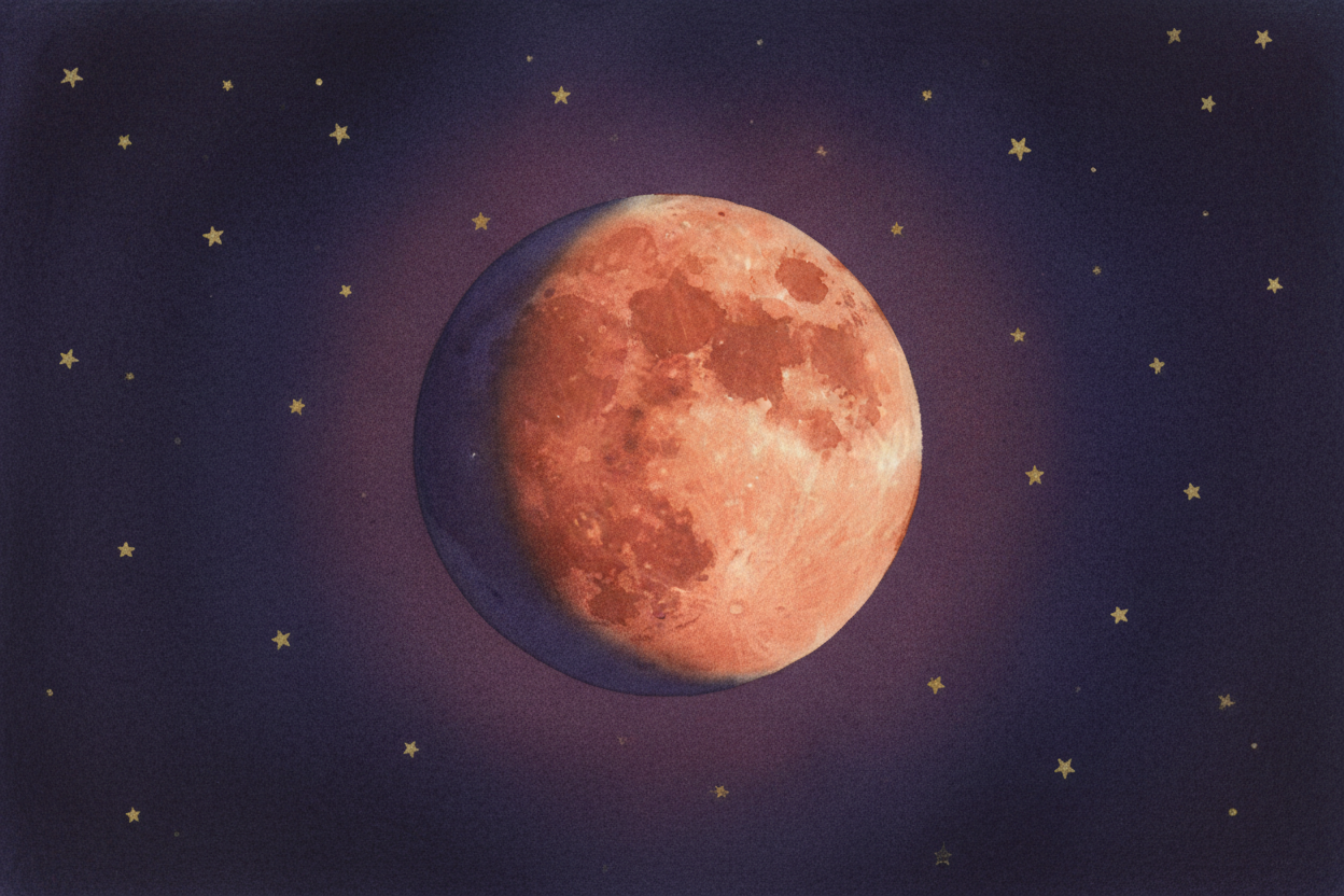 Lunar eclipses are ~~the moon's turn in the shadow~~. When **Earth slides between the sun and the moon**, Earth's shadow