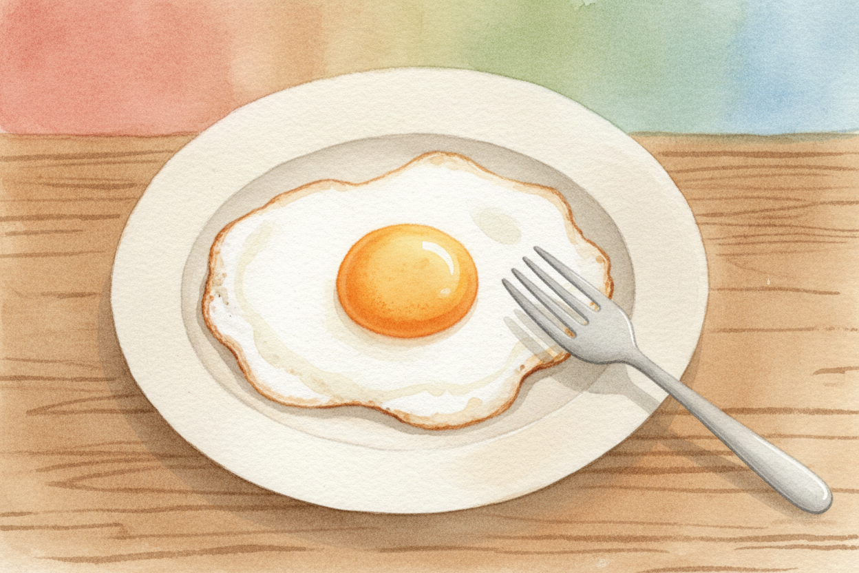 And ~~here's the kicker:~~ you **can't undo it**. Cooling the egg down doesn't make the proteins let go and _curl back u