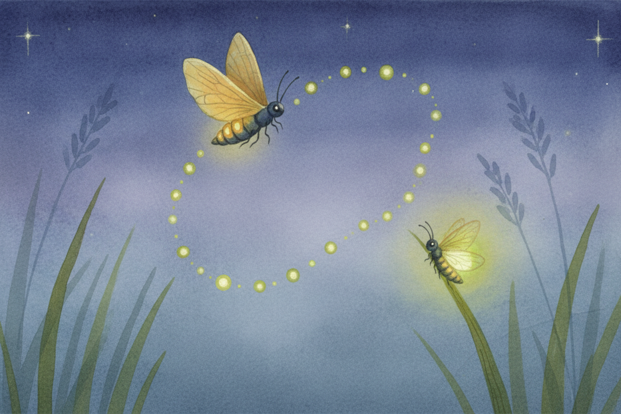 But why bother? Fireflies glow to talk to each other—specifically, to find dates. Each firefly species has its own flash