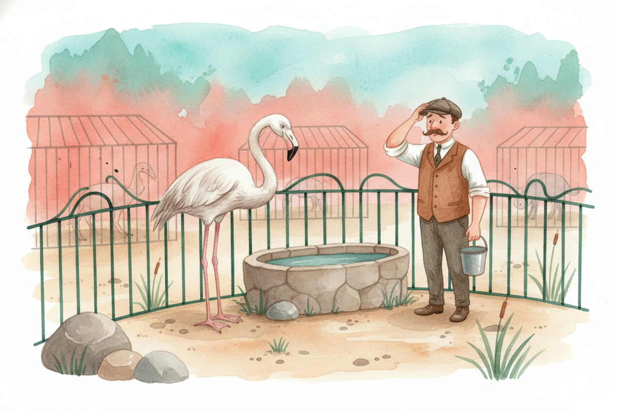 ~~Here's the kicker:~~ flamingos **can't make carotenoids themselves**. No animal can. Only plants and algae and some ba
