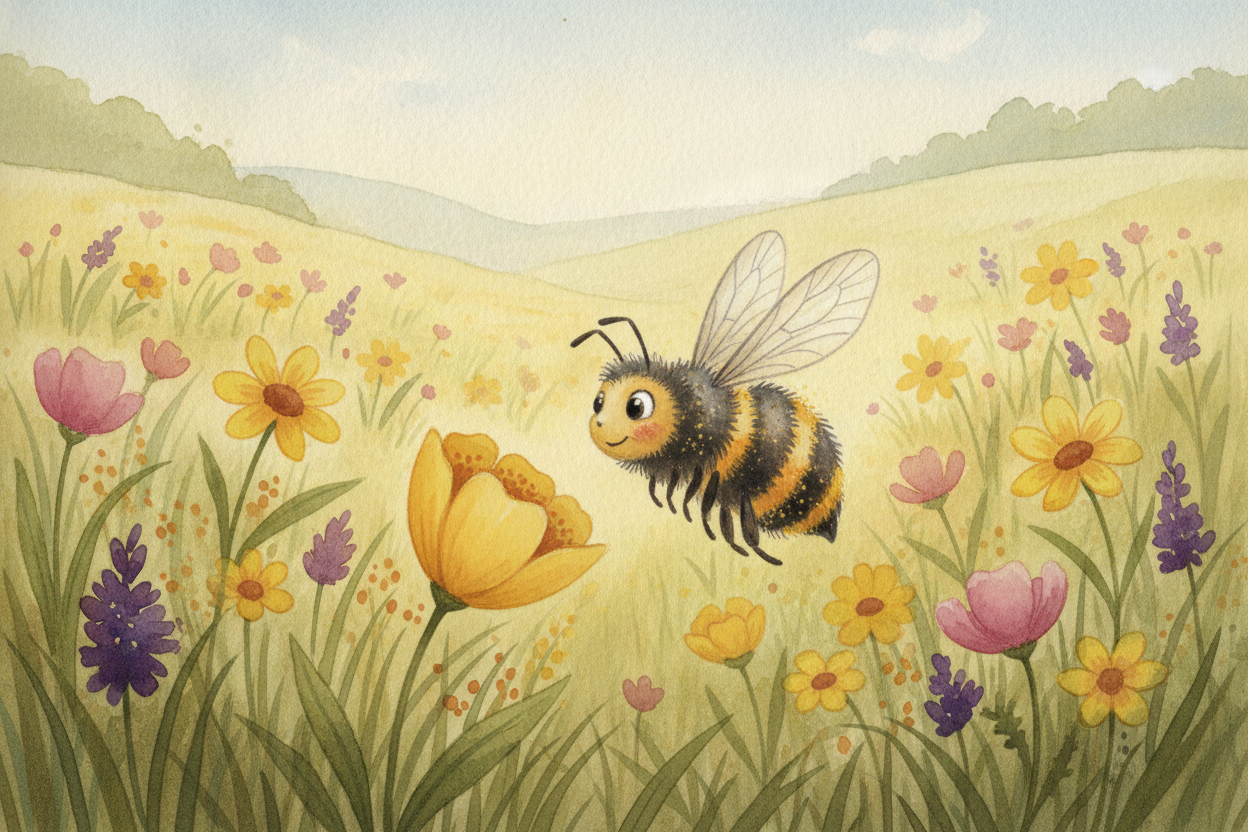 ~~Here's a small secret~~ hiding in every garden: **flowers can't move**. They're rooted to one spot, _planted for life_