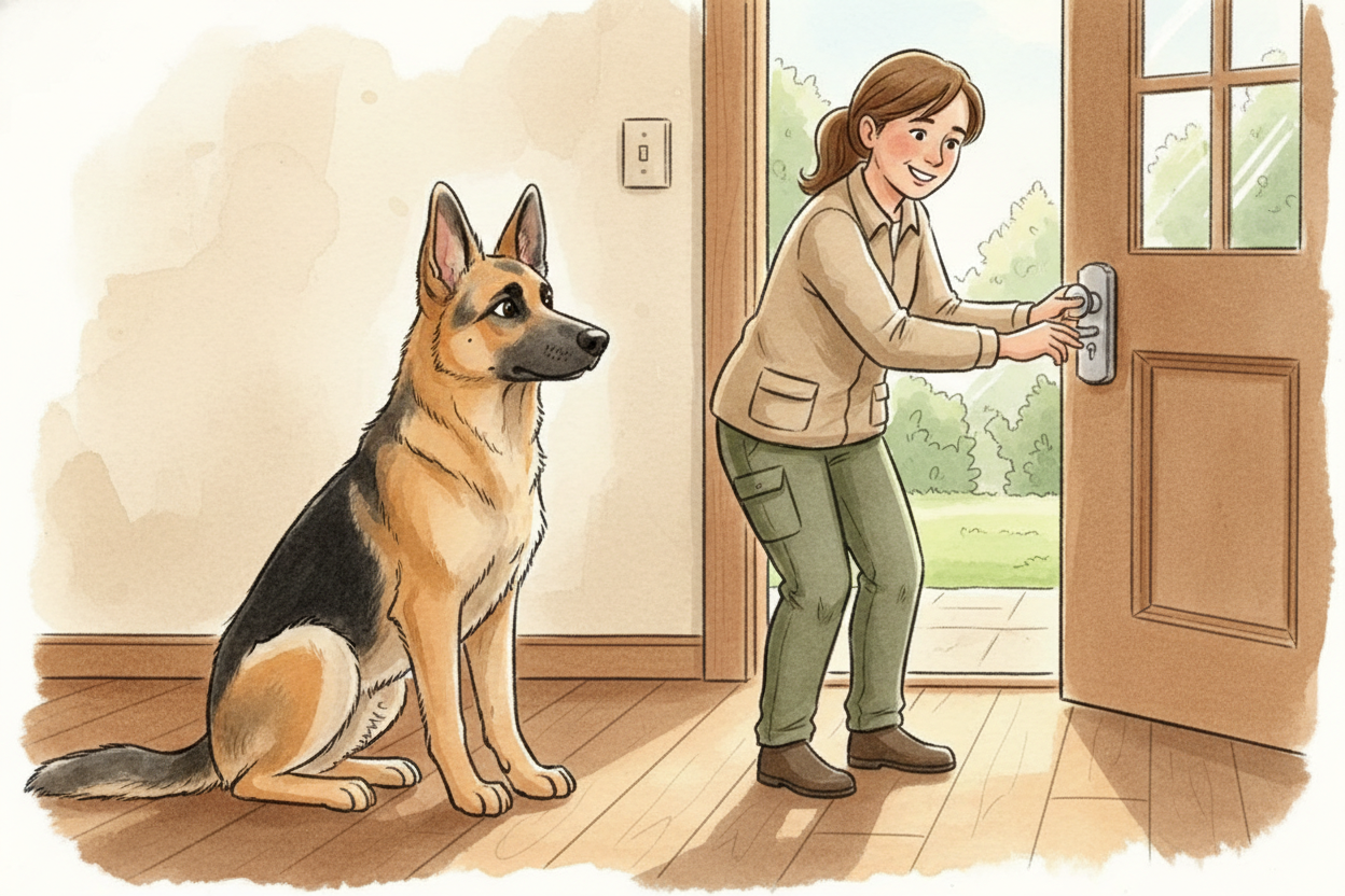 It starts with their brain. ++German Shepherds++ are problem-solvers. **Show them a task once or twice**, and they'll re
