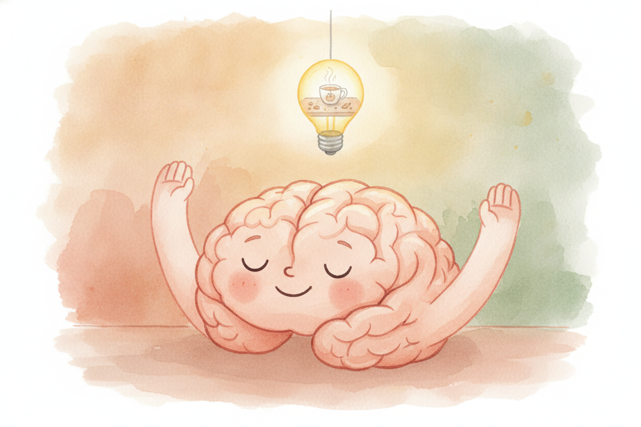 So the next time a name slips away or you stand baffled in the kitchen, ~~don't panic~~. Your brain is just being a **go