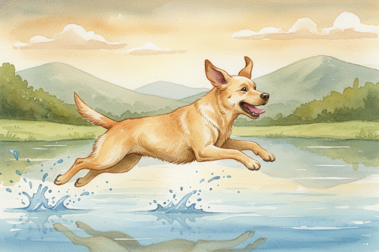 You've seen it happen. A ++Labrador++ spots a puddle, a lake, even a half-filled kiddie pool — and suddenly they're **ch