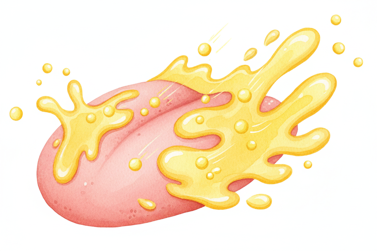 Inside that yellow fruit, tiny molecules called ++citric acid++ are flooding your mouth. Acid is a special kind of chemi