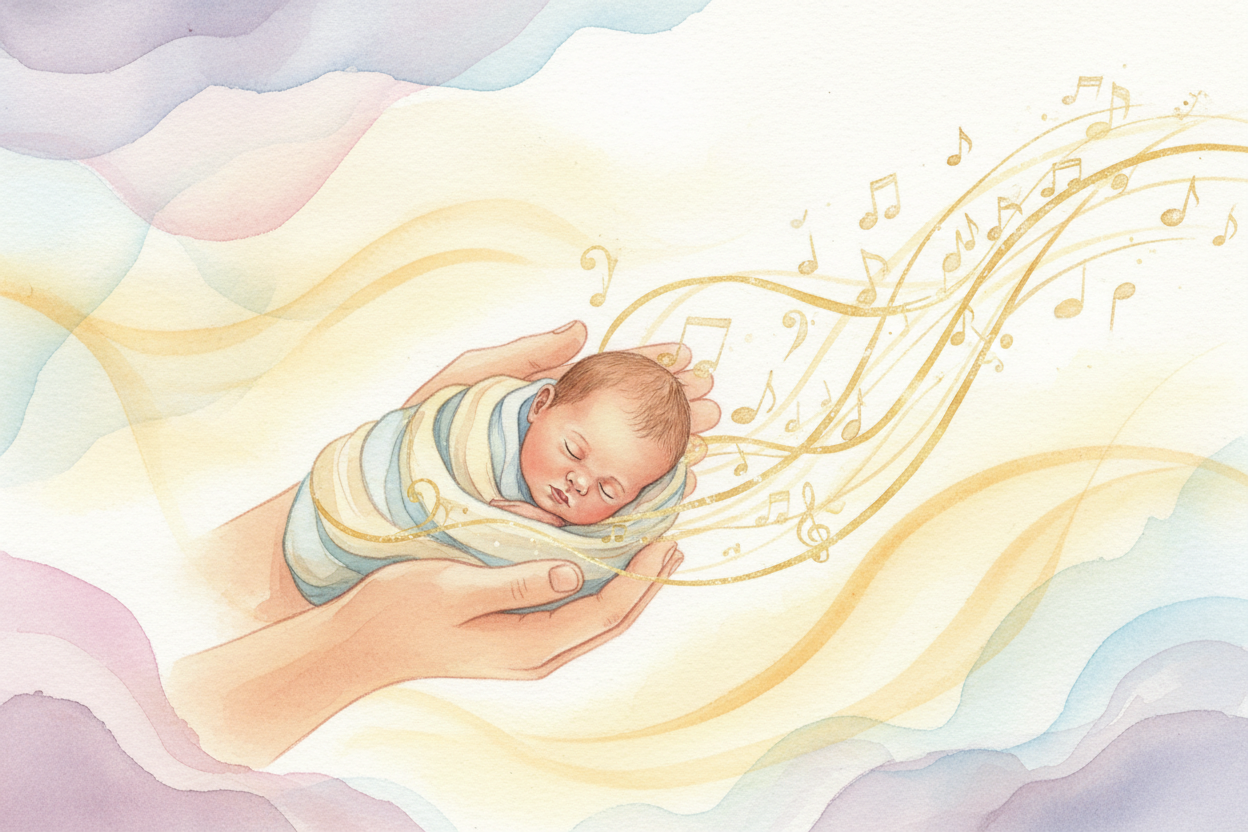 And here's the **secret ingredient**: a lullaby sounds like it's sung by someone who loves you. Across every culture, lu