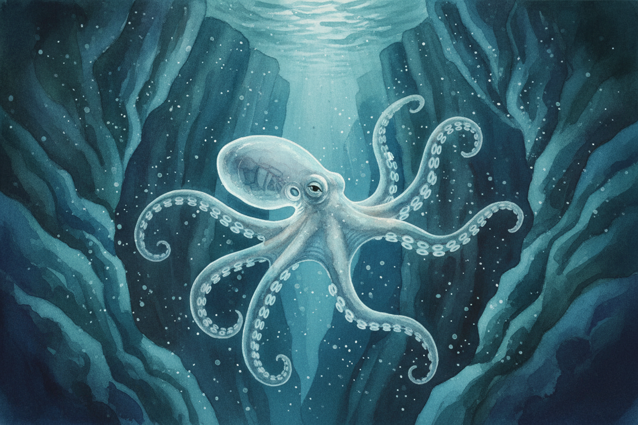 The ~~three-heart system~~ isn't perfect — it's a **workaround for hemocyanin's weakness** — but it lets octopuses thriv