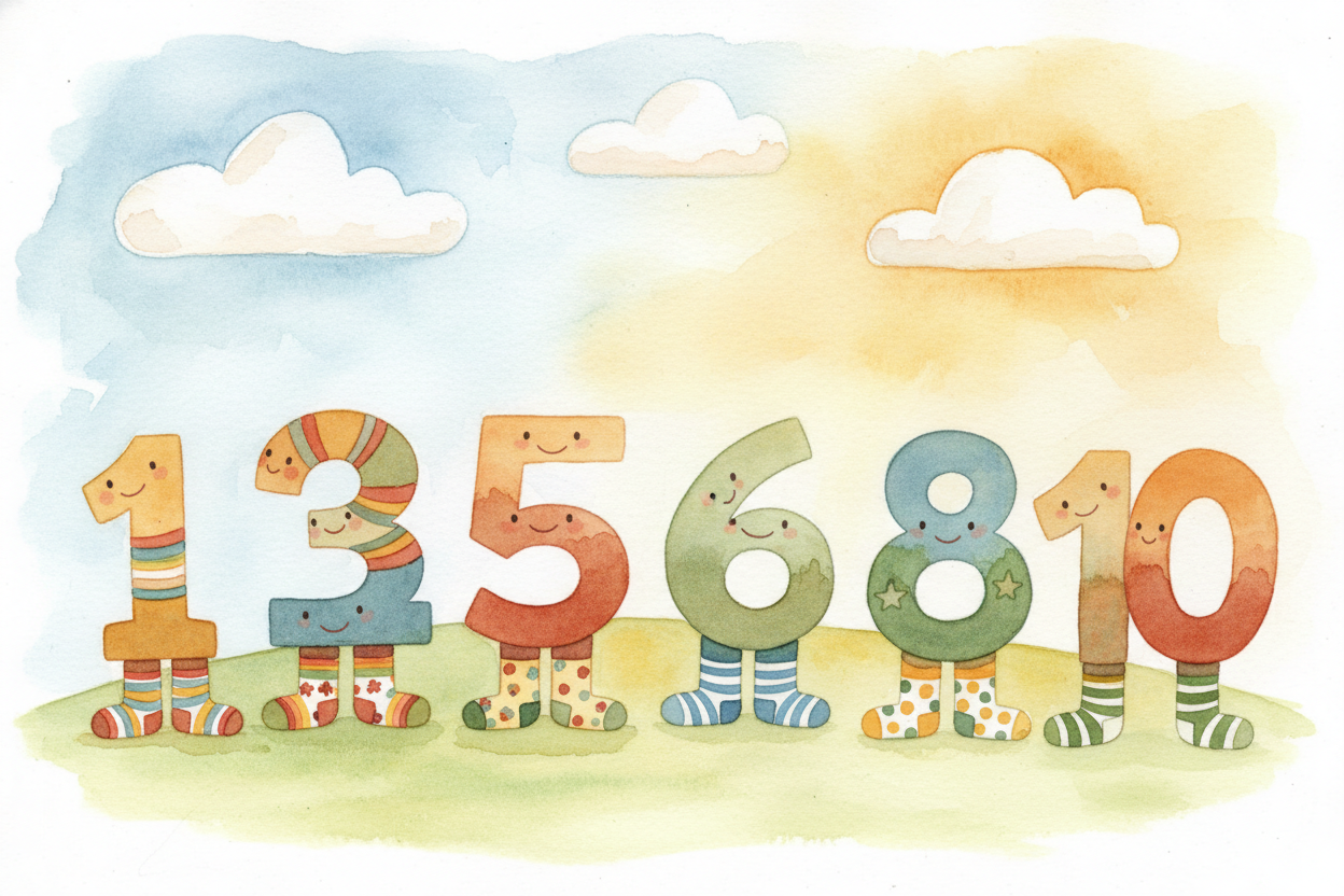 ~~Numbers don't just sit there looking pretty~~ — they have personalities. And the oddest thing about numbers is that **