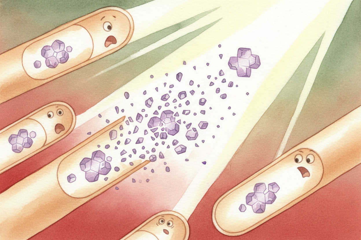 ~~Here's the catch:~~ rods need a special chemical called ++rhodopsin++ to work. Rhodopsin is **like batteries for your 