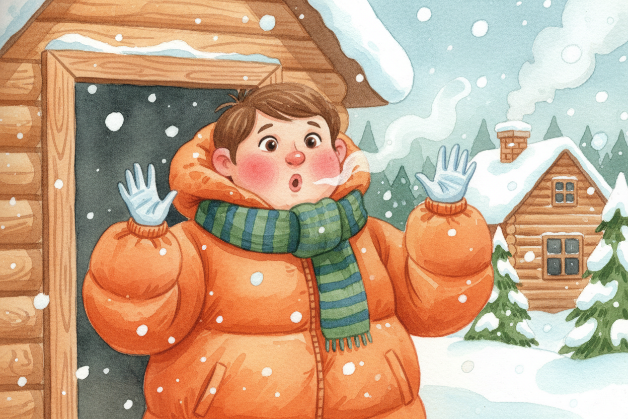 On a cold winter day, you step outside and within minutes — ~~bam~~ — **your fingers feel like ice cubes** while the res