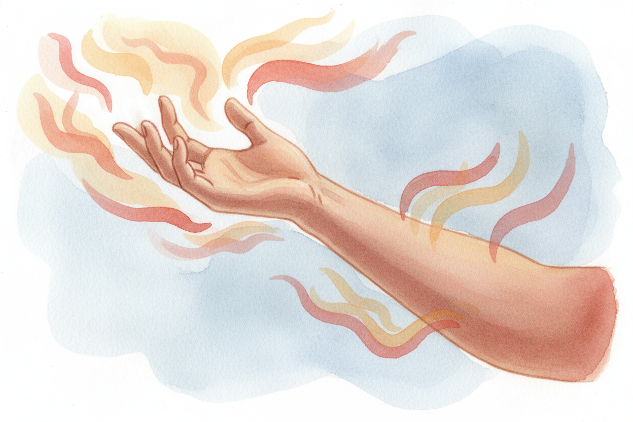 ~~Meanwhile~~, your hands are also **terrible at holding onto heat**. They're thin, they're far from your core, and they