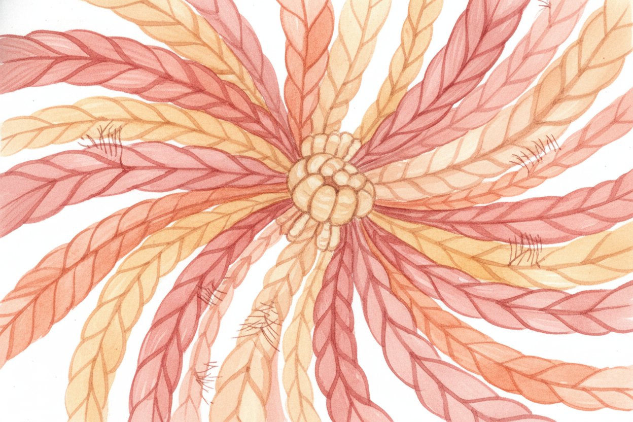 ~~Here's the thing:~~ your muscles are made of millions of tiny fibers, bundled together like the strands in a rope. Whe