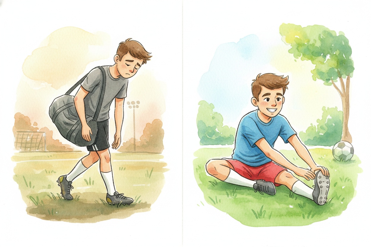 Interestingly, the same workout **hurts less the second time**. Your muscles adapt—_they remember the stress pattern_ an