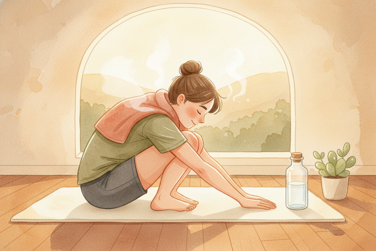 ~~What helps?~~ *Gentle movement*—walking, swimming, light stretching—keeps blood flowing to the sore muscles, **bringin