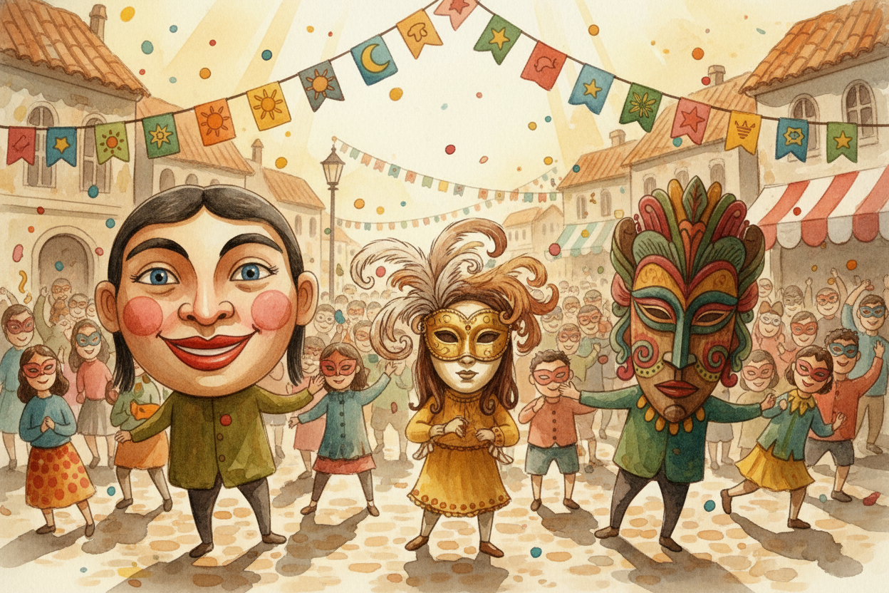 Walk into almost any festival anywhere in the world, and you'll see them: ~~enormous papier-mâché heads~~ bobbing throug