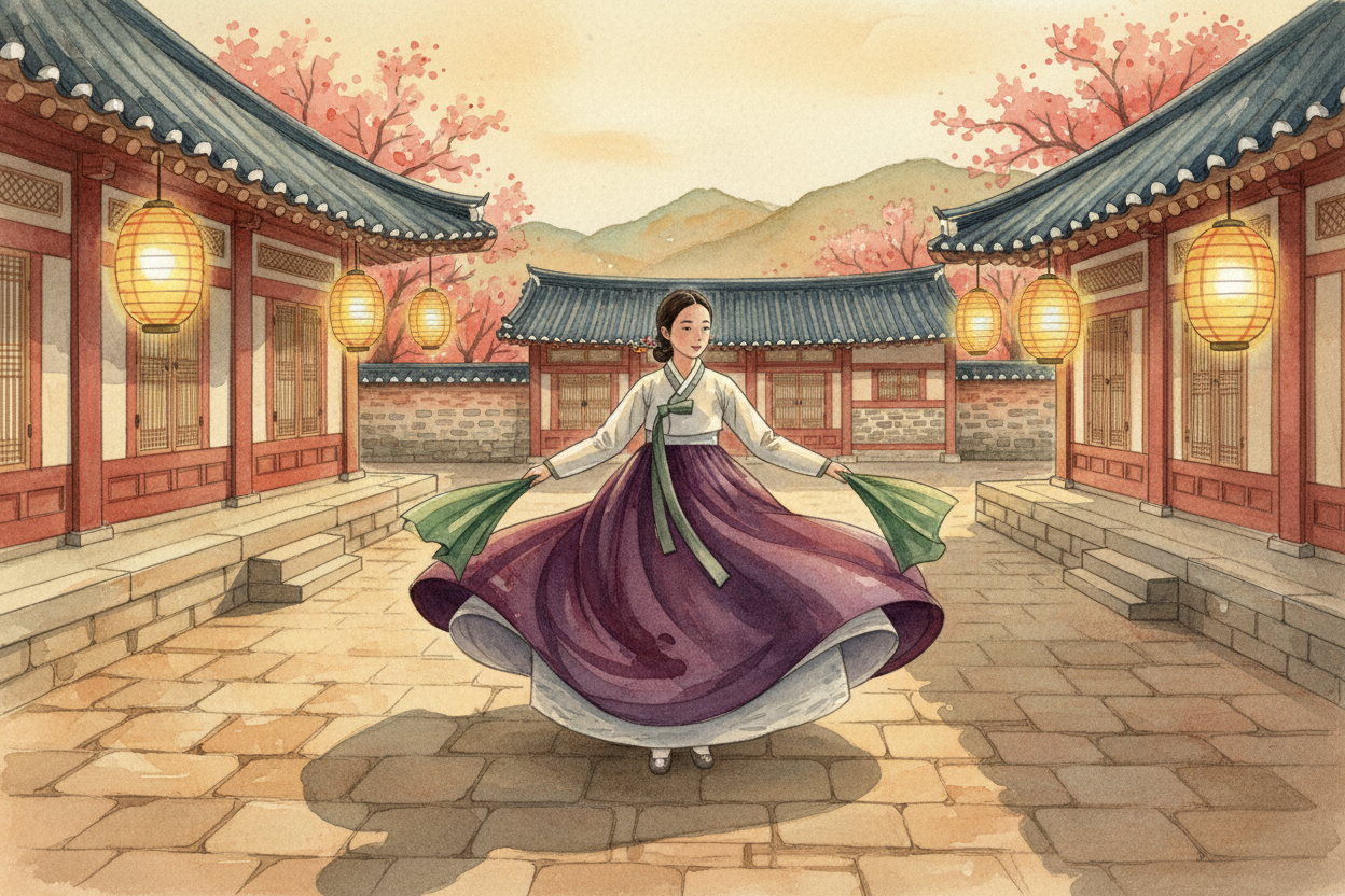Then there's pure style—the part where a culture says, "We think this looks good." Why do Korean hanboks have those wide