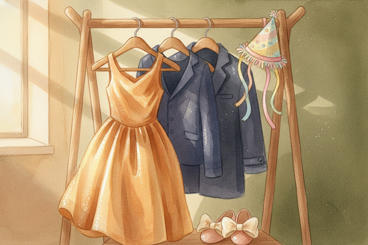 ~~Look around~~ at any party, any festival, any big family dinner. Someone's wearing _something they never wear on Tuesd