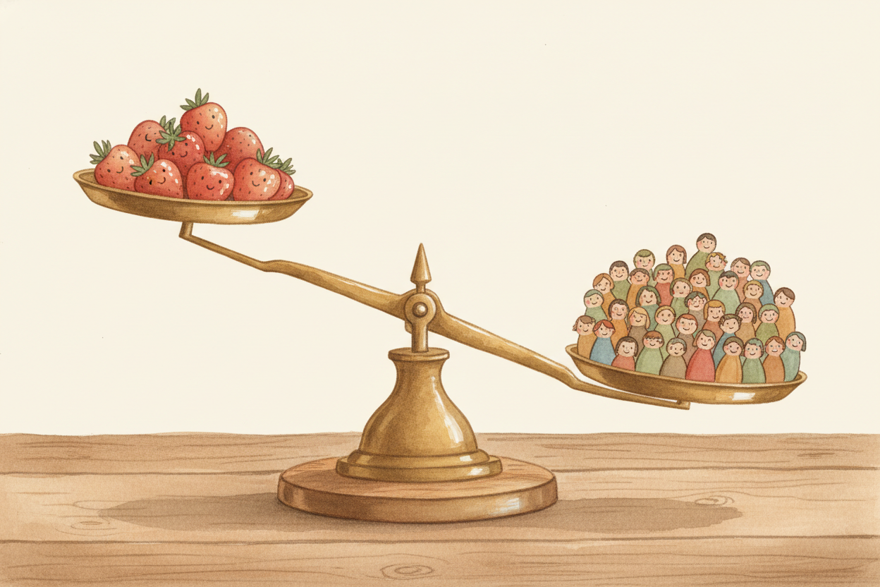 That's called ++supply and demand++ — **the most powerful force in pricing**. Supply means how much there is. Demand mea