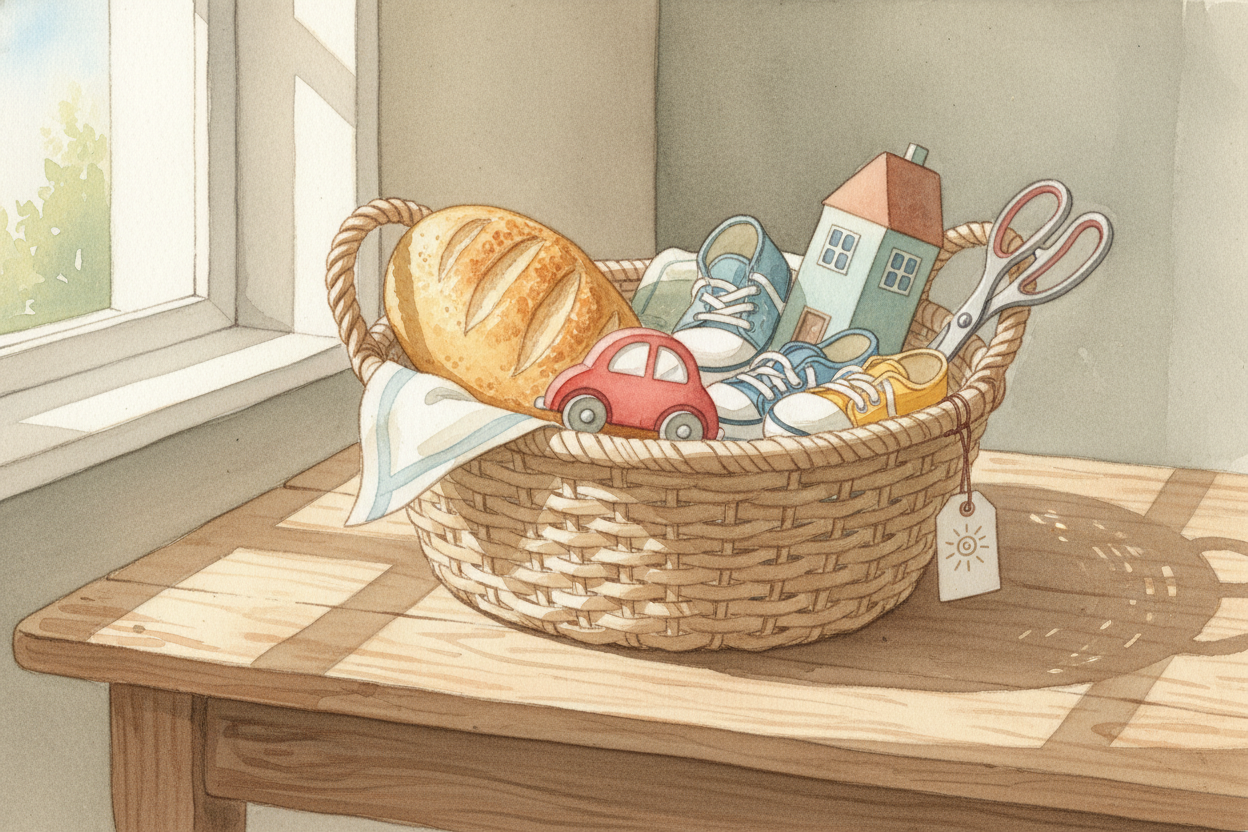Economists measure inflation every month by tracking a "basket" of common things — bread, gas, rent, shoes, haircuts. If