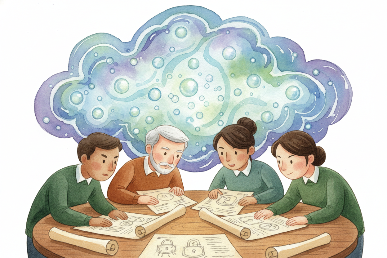 ~~Of course, there's a lurking worry.~~ What if someone invents a fast factoring algorithm tomorrow? **The whole system 