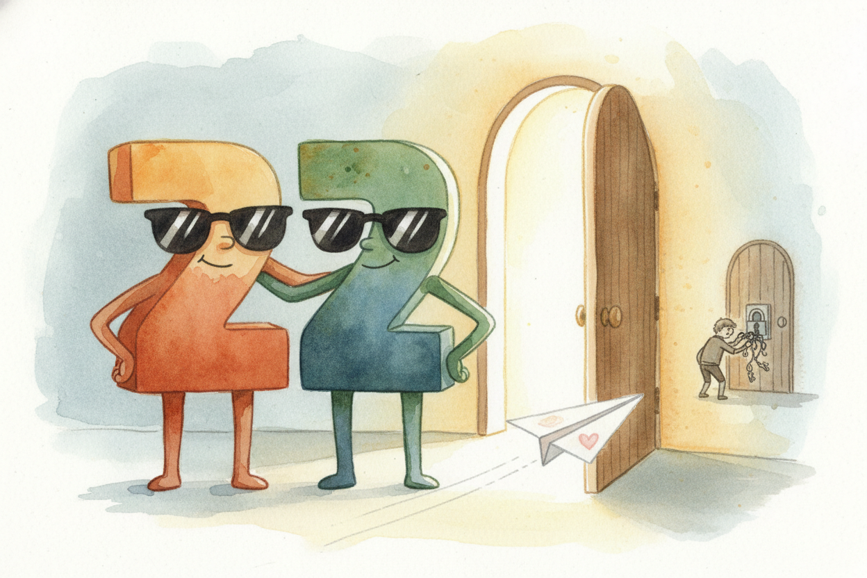 So the next time you buy something online or send a private message, ~~picture two enormous prime numbers standing guard