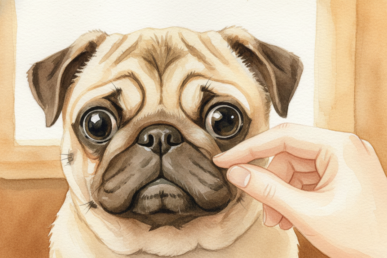 Those wrinkles aren't just for looks. They're **extra skin folding over itself** because there's less bone underneath to