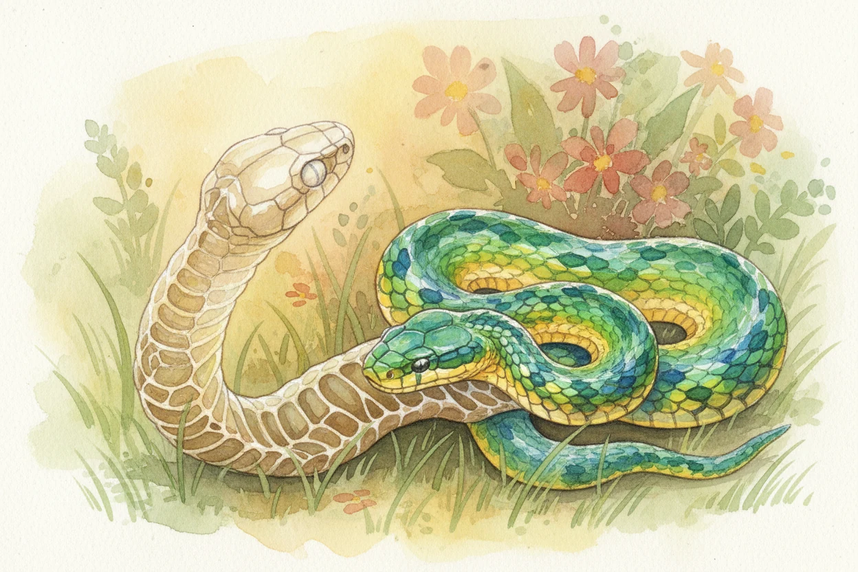 Why do snakes shed their skin?