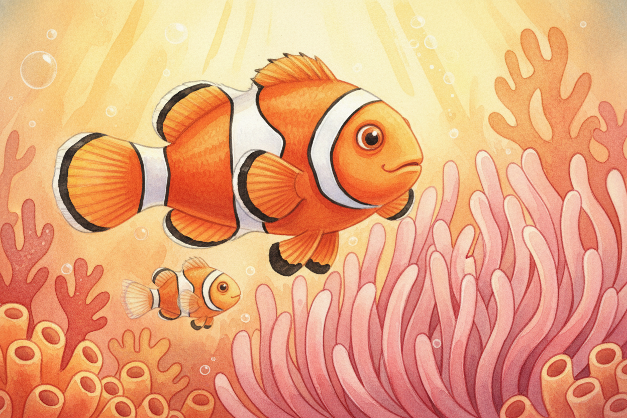 ~~Here's why it's brilliant:~~ **size matters differently** for males and females. A tiny female clownfish can still lay