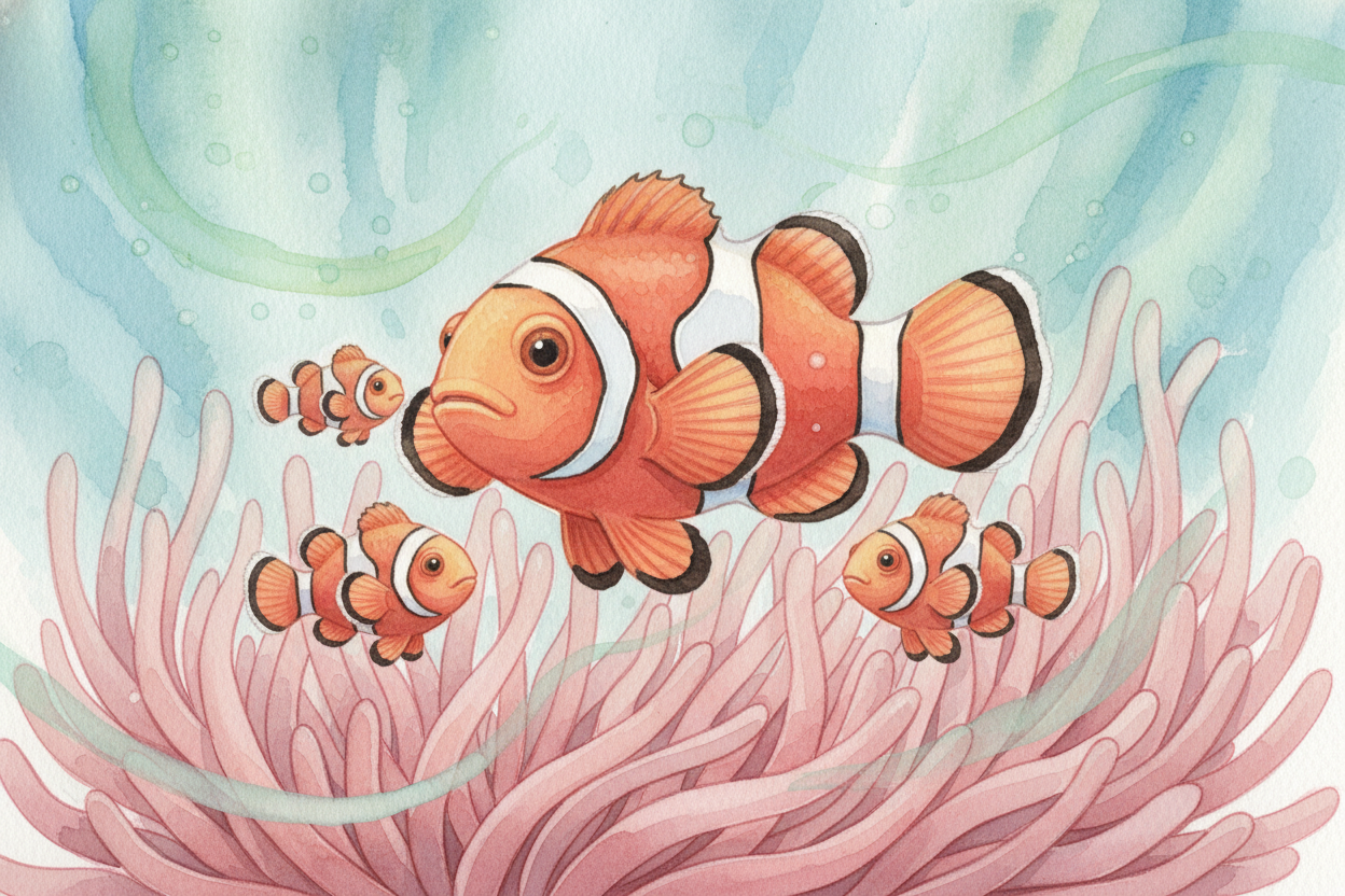 ~~The trigger is social.~~ In a clownfish group, the biggest fish releases chemical signals that keep everyone else from