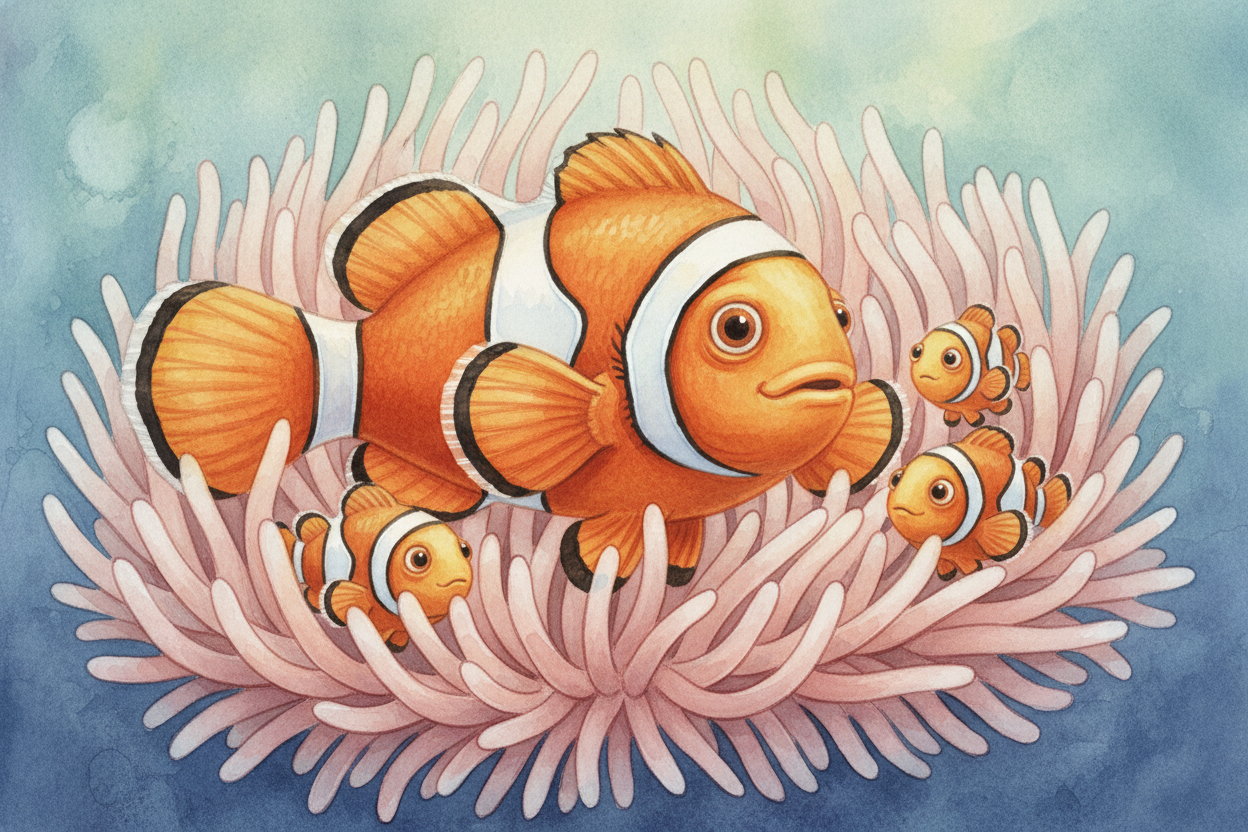 ~~Next time you see a clownfish in an aquarium, remember:~~ you might be watching a fish who **used to be the opposite s