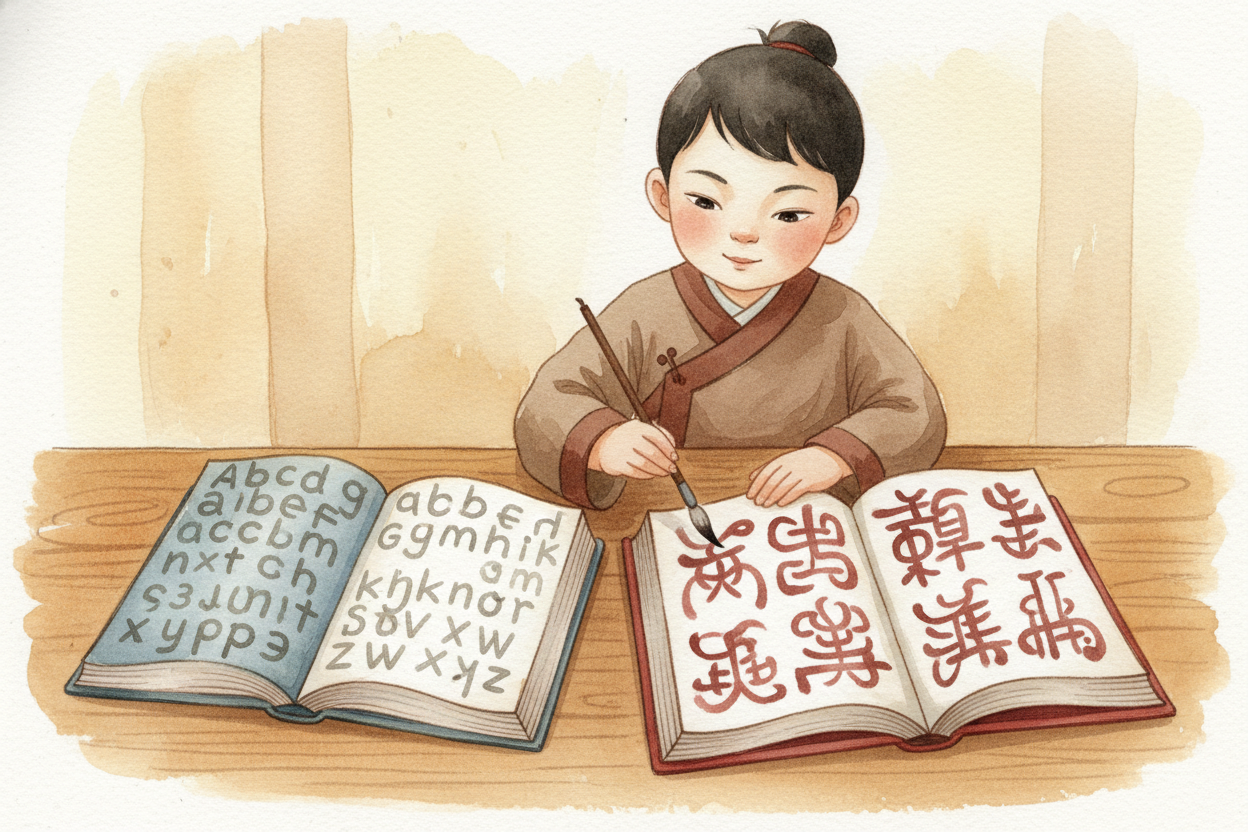 You've been staring at letters your whole life — A, B, C, all the way to Z. Twenty-six little shapes that mean sounds. B